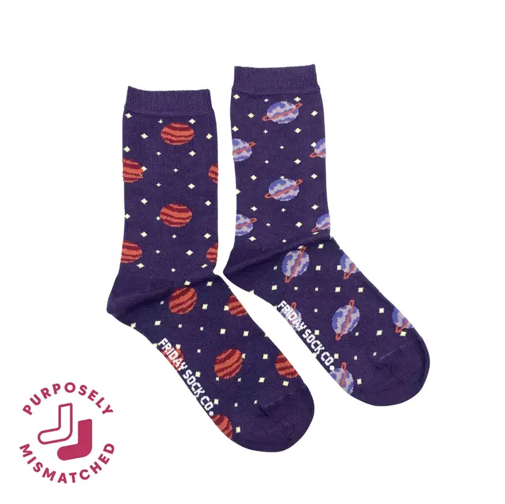 Women’s Jupiter and Saturn Socks Womens Jupiter and Saturn Socks