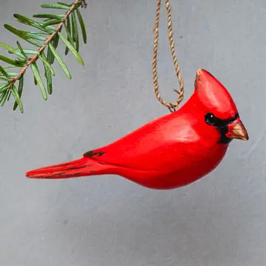 Hanging Cardinal Ornament Hanging Cardinal Ornament