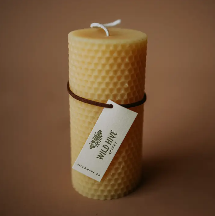 Honeycomb Cylinder Candle Honeycomb Cylinder Candle
