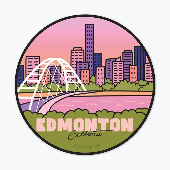 Edmonton Sticker Edmonton Sticker